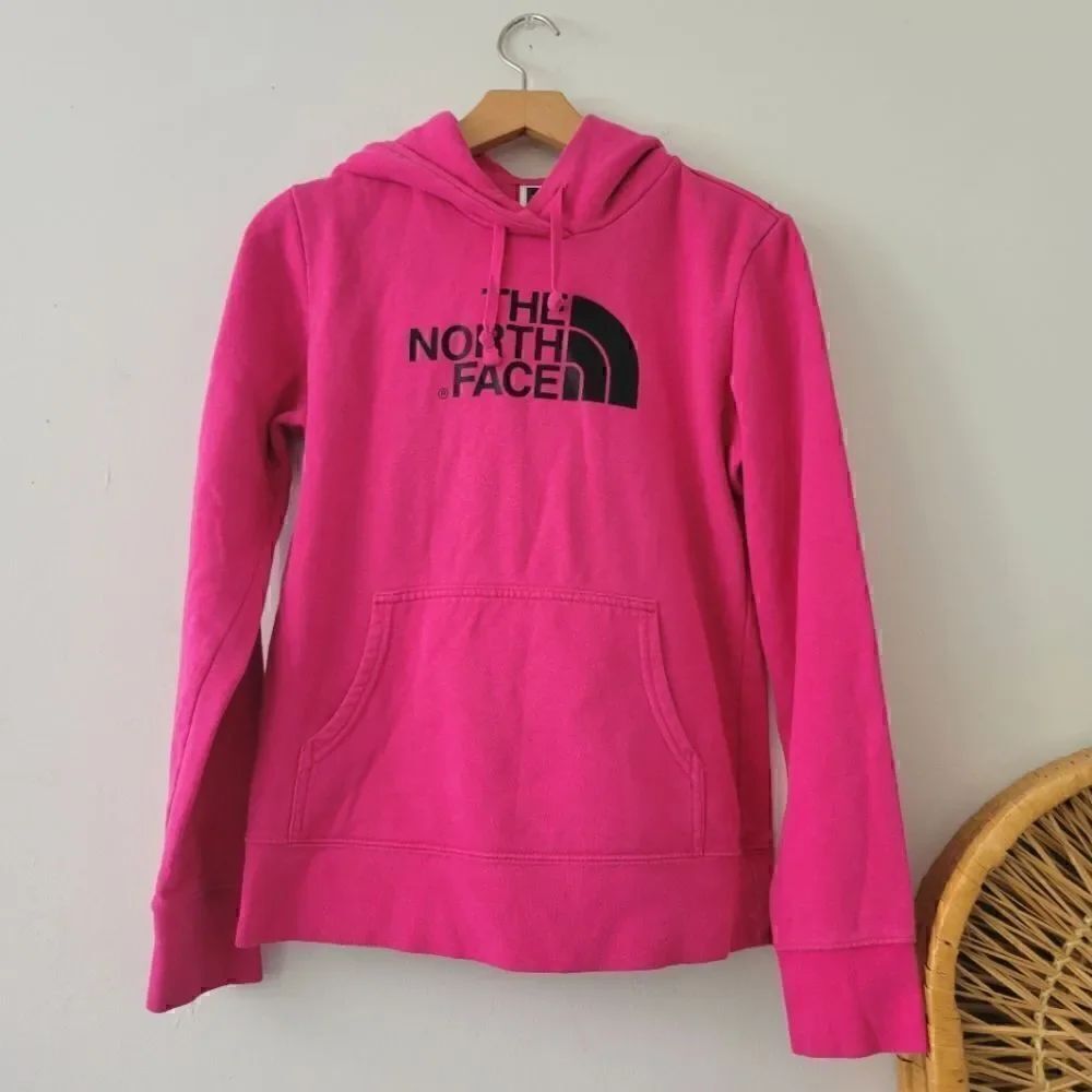 The North Face Hot Pink Hoodie Sweatshirt S